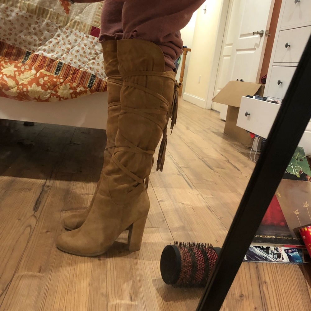 Knee high boots